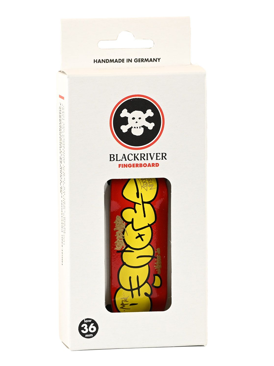 Berlinwood x Stoned Obstacles Fingerboard Deck - Graffiti