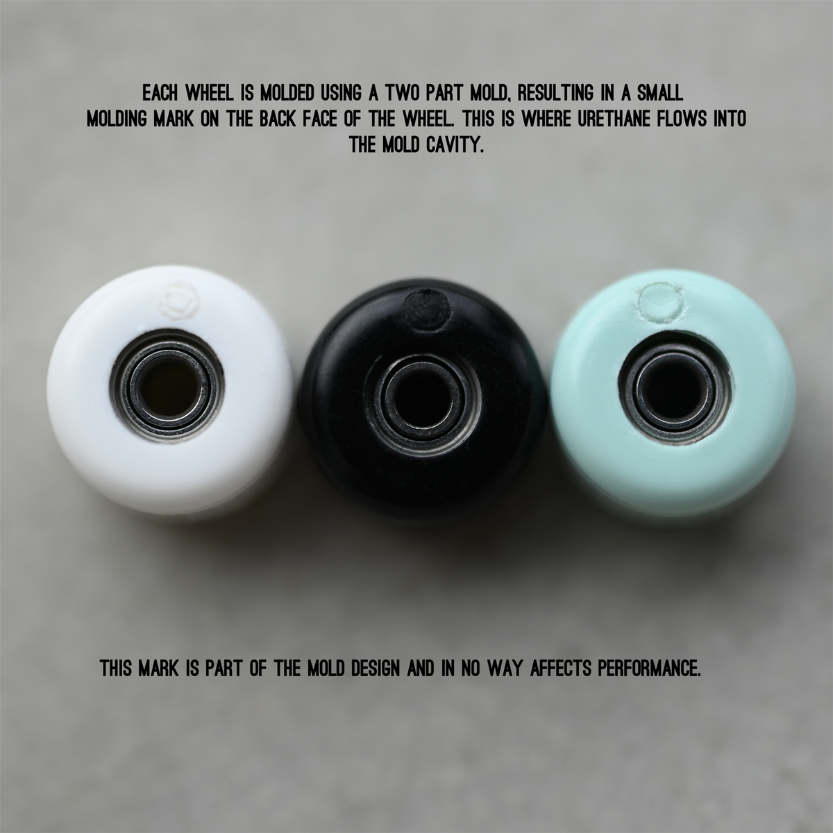 DeliDecks Original Fingerboard Wheels - 95A