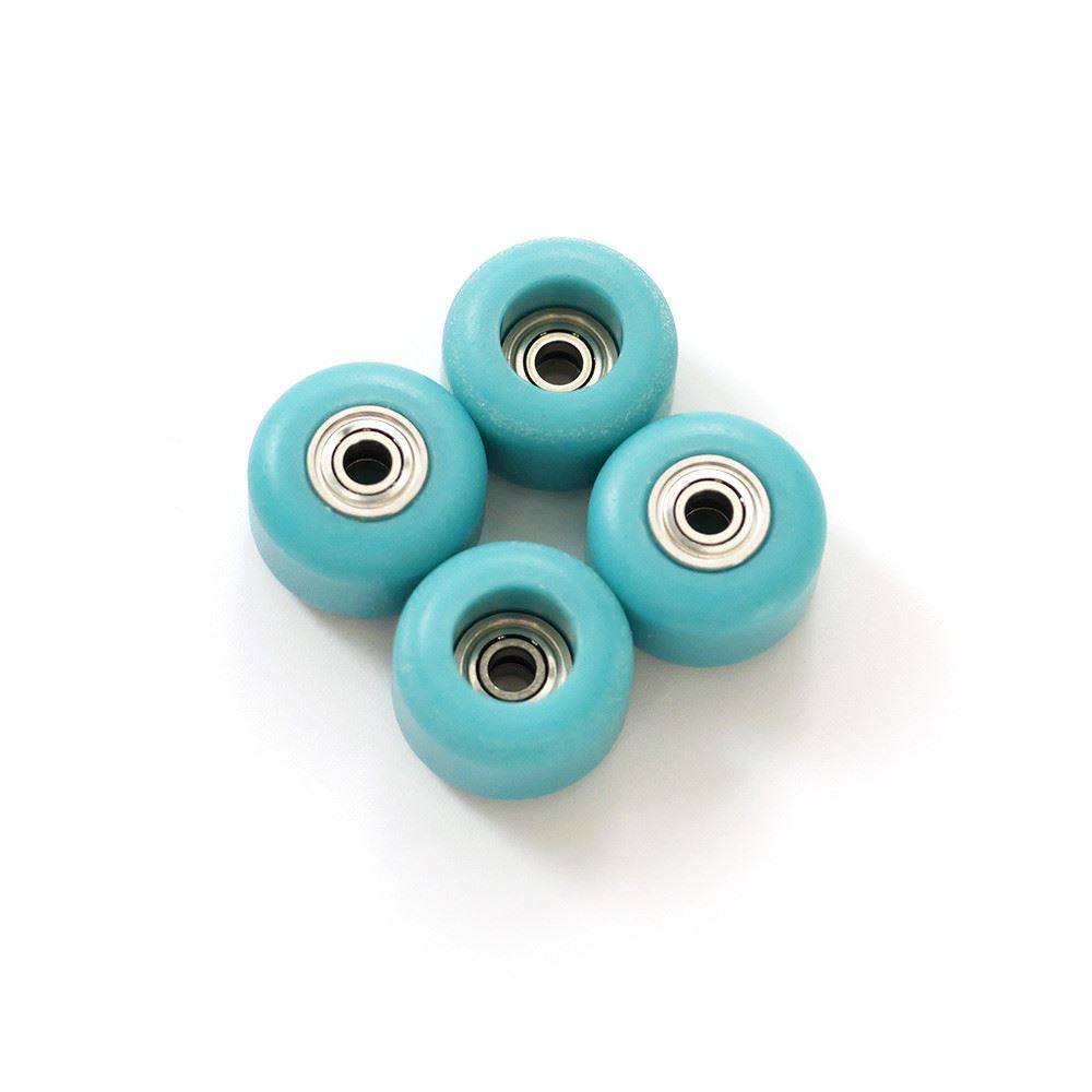 FlatFace Fingerboard G9 Dual Bearing Wheels - Turquoise