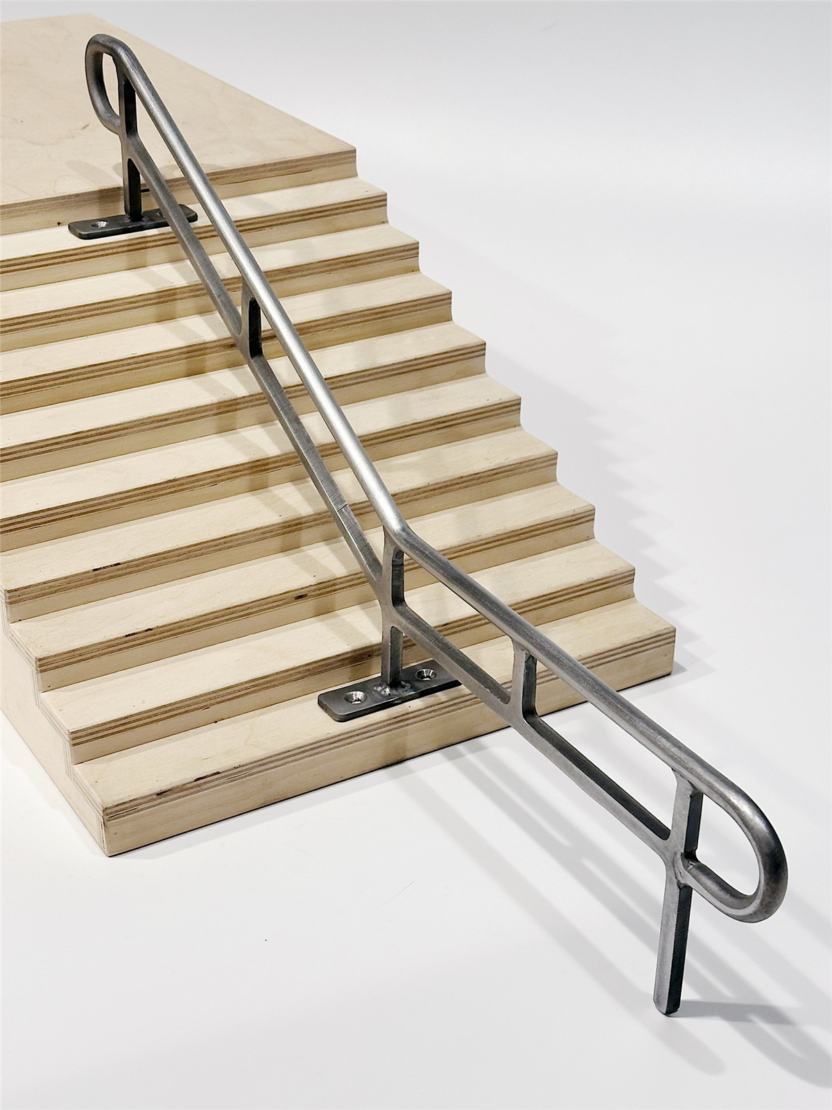 Grind Right Fingerboard Rail - Round 10 Stair Long Donger