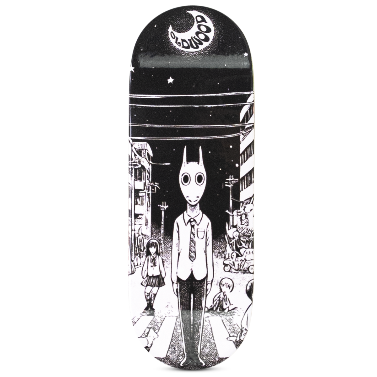 Oldwood Fingerboard Deck - Tokyo Night