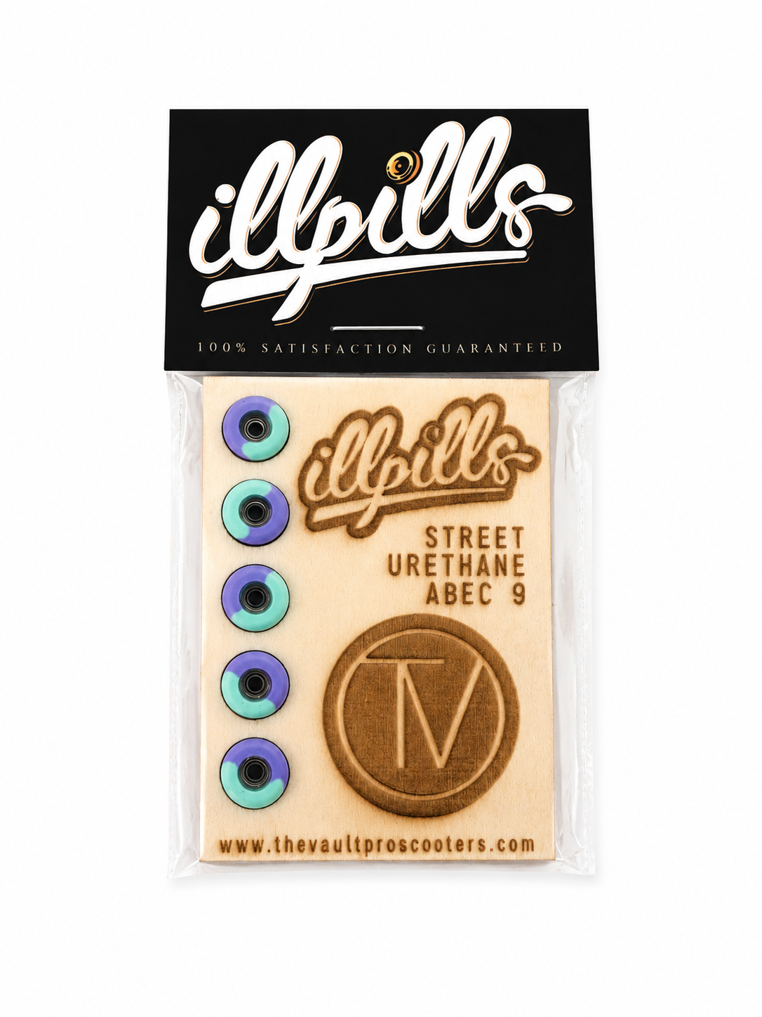 Ruedas Dirty FB illPills 70D Street Shape - Divididas