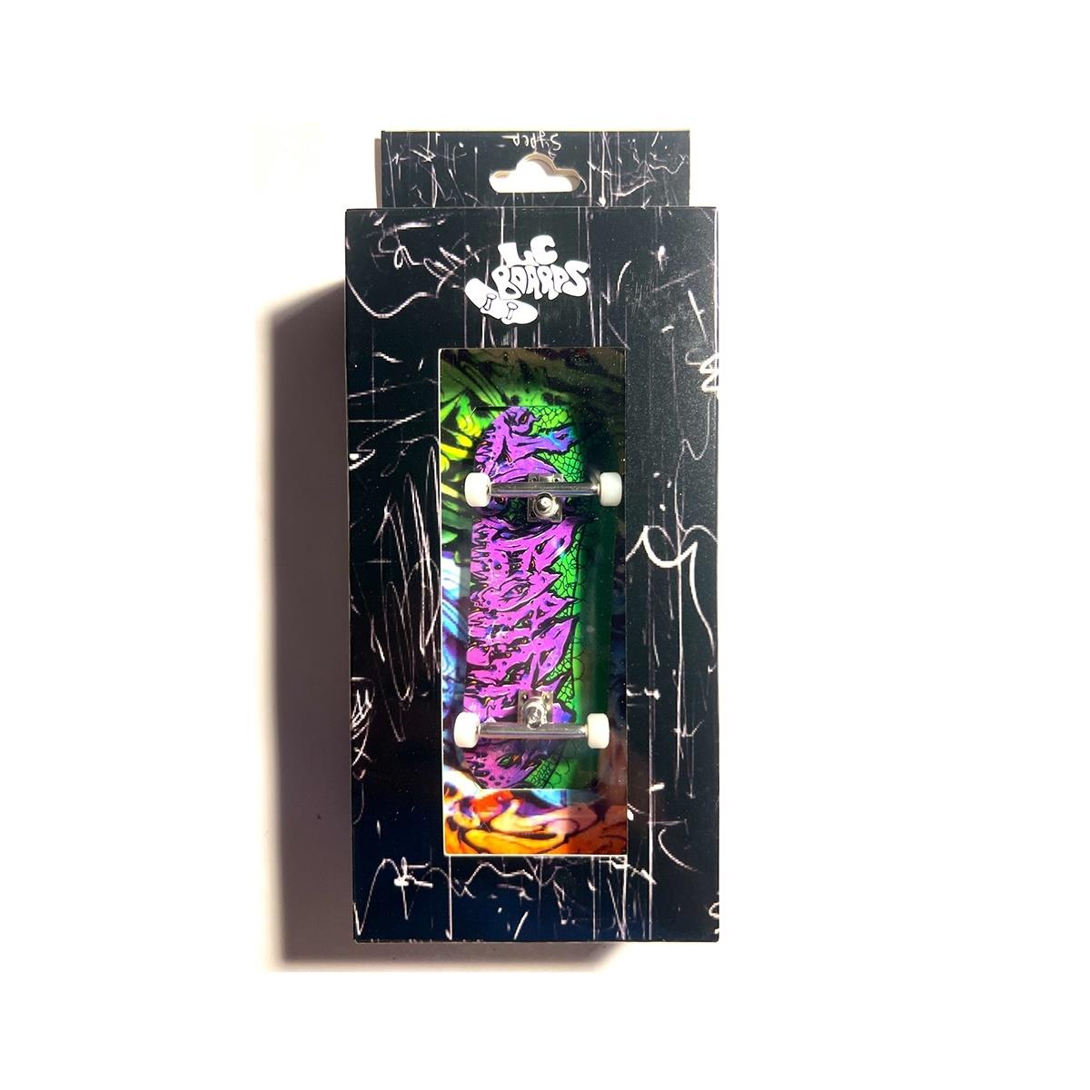 LC Boards Street Art Series Fingerboard Complete - LC Piece