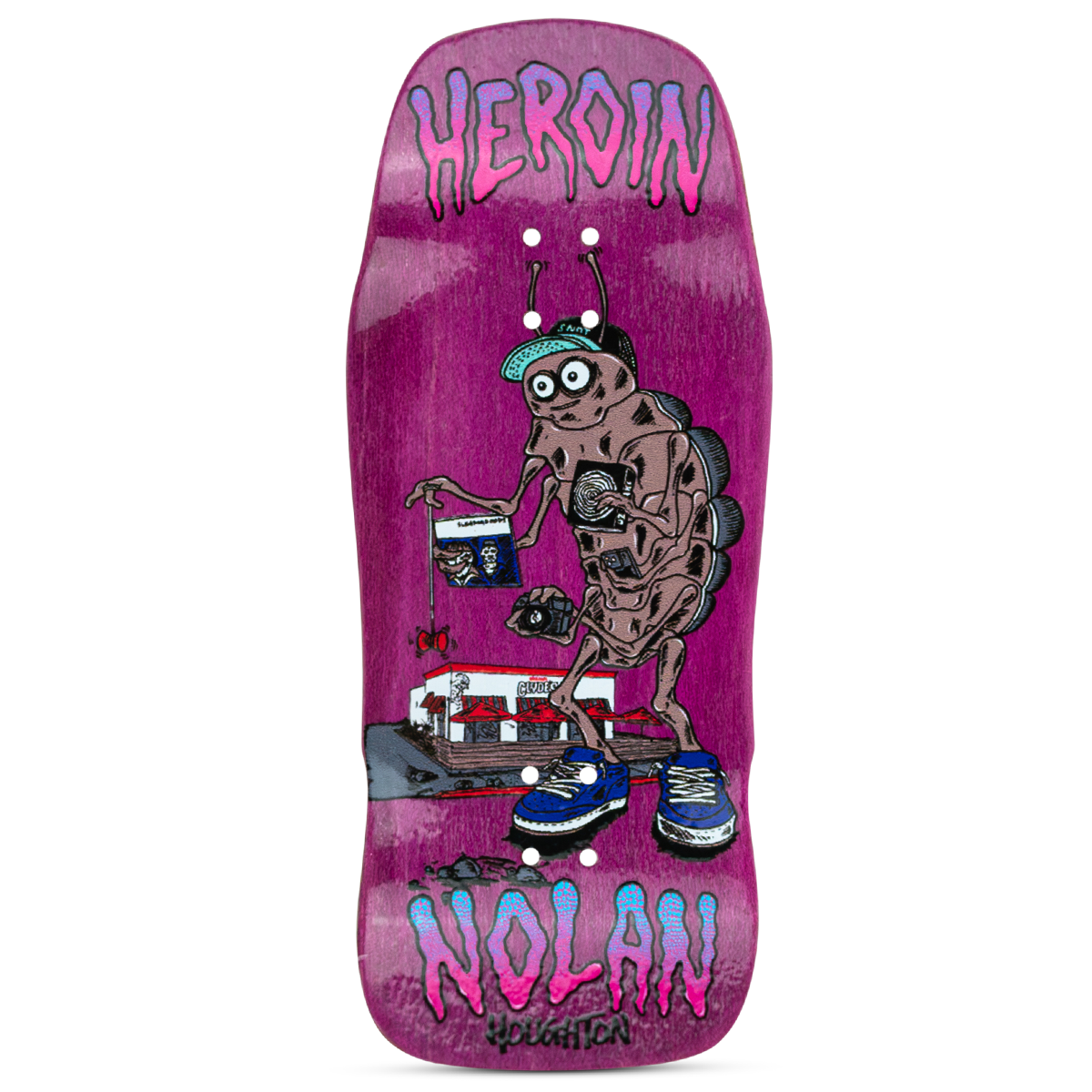 Maple Lab Fingerboard Deck - Nolan Bug