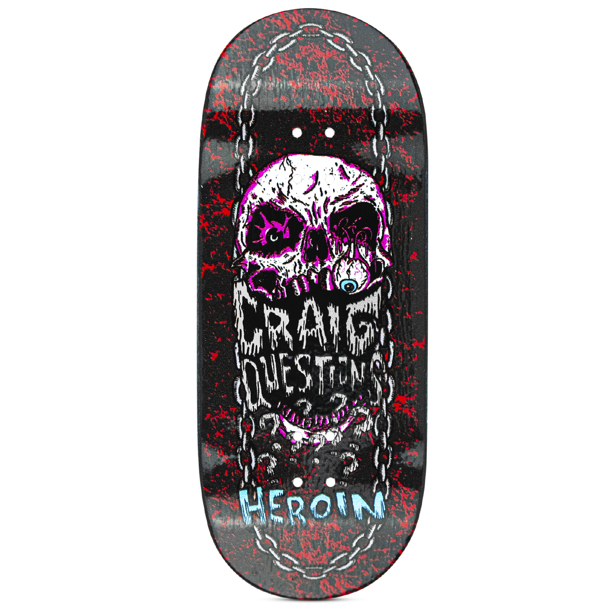 Maple Lab Fingerboard Deck - Craig Questions Knock Off