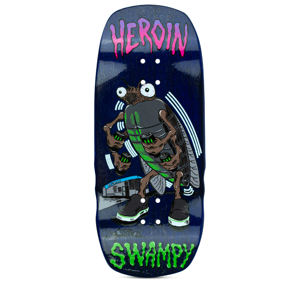 Maple Lab Fingerboard Deck - Swampy Bug