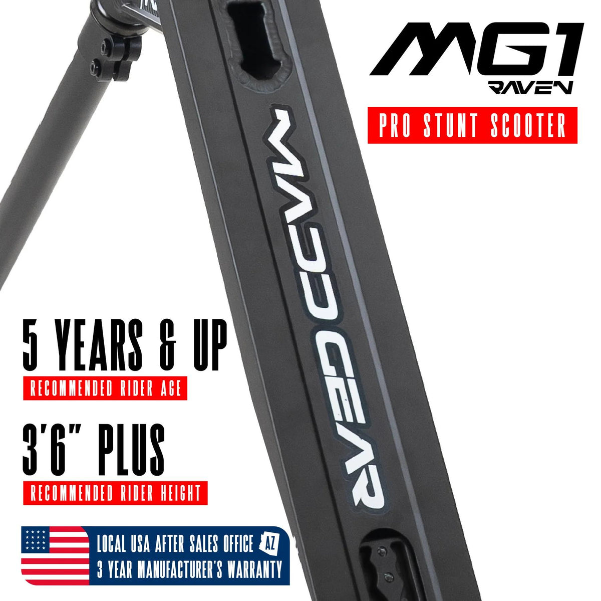 Madd Gear Pro Scooter - Raven