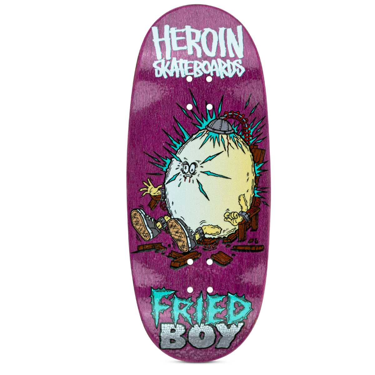 Maple Lab Fingerboard Deck - Fried Boy