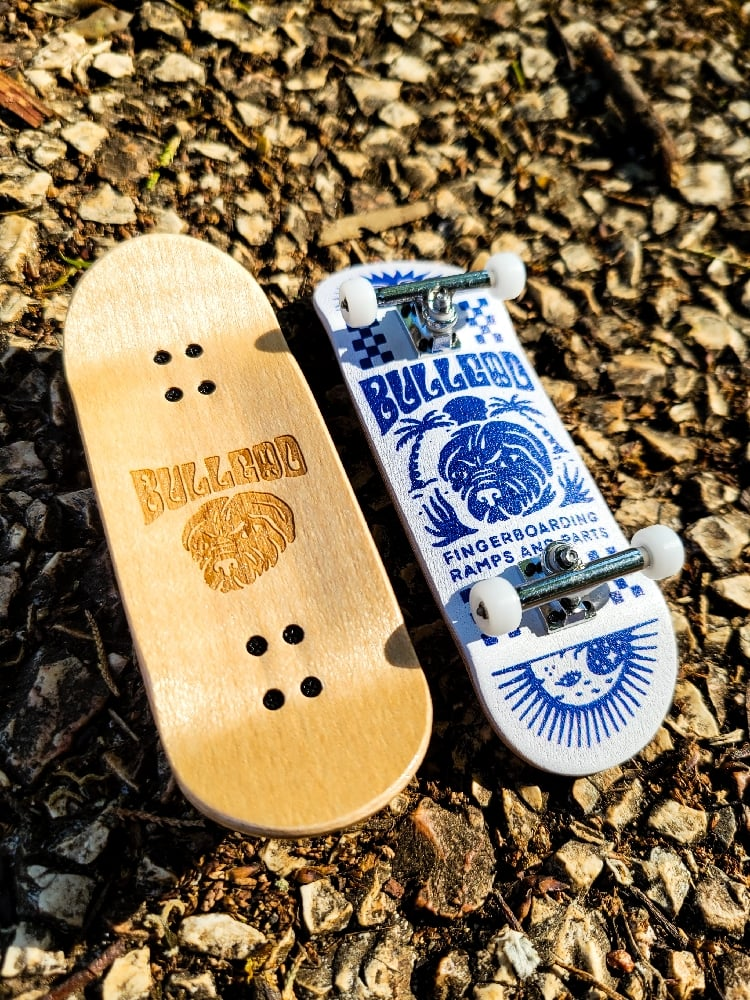 BullGod Premium Fingerboard Complete - Waimea Blue