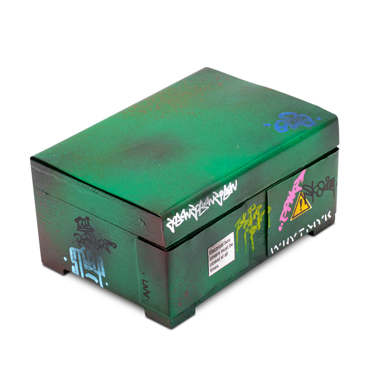 WhytMykConcrete Fingerboard Ramp - Electrical Storage Box