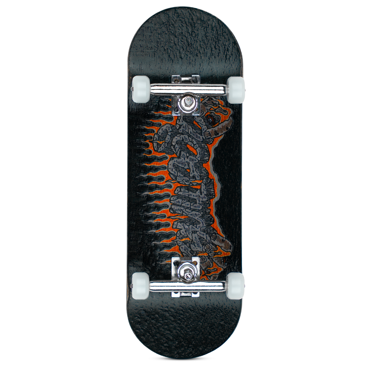 BullGod Premium Fingerboard Complete - Flaming Hands
