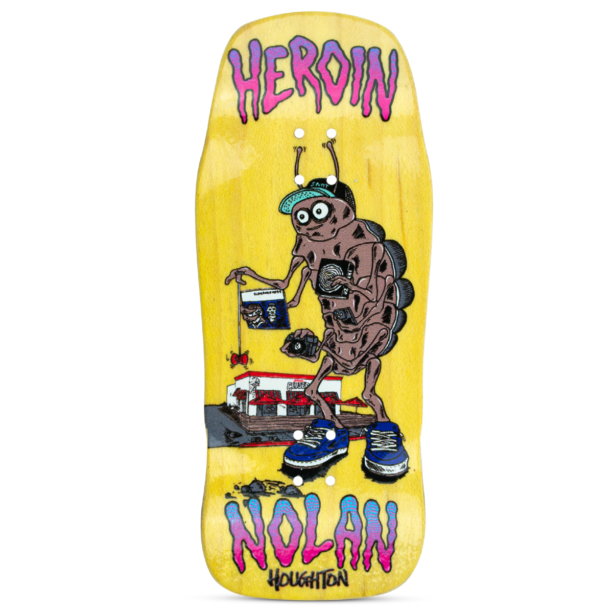 Maple Lab Fingerboard Deck - Nolan Bug
