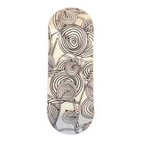 FlatFace G16 Fingerboard Deck - Mike Spiral White on White