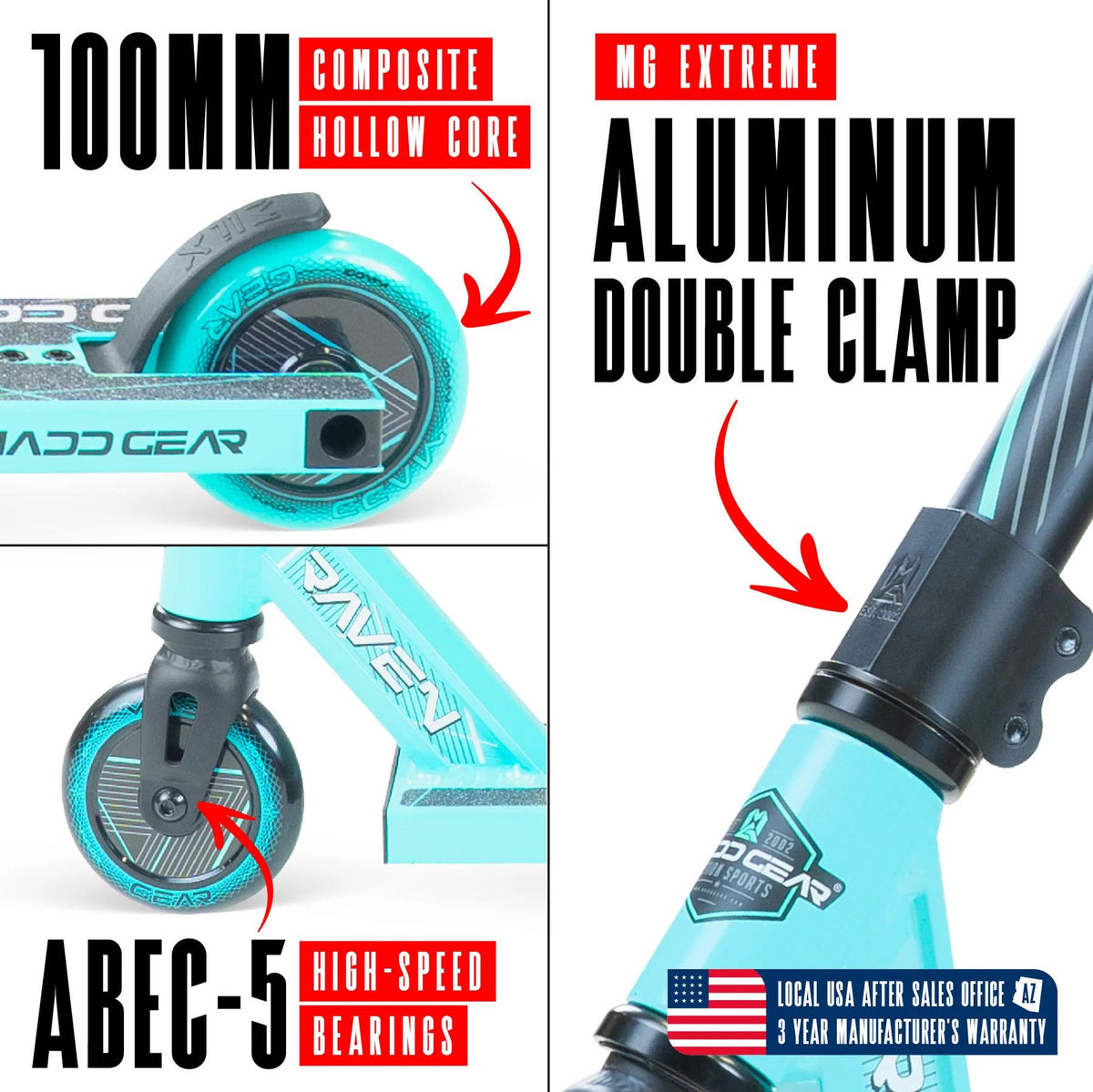 Madd Gear Pro Scooter - Raven