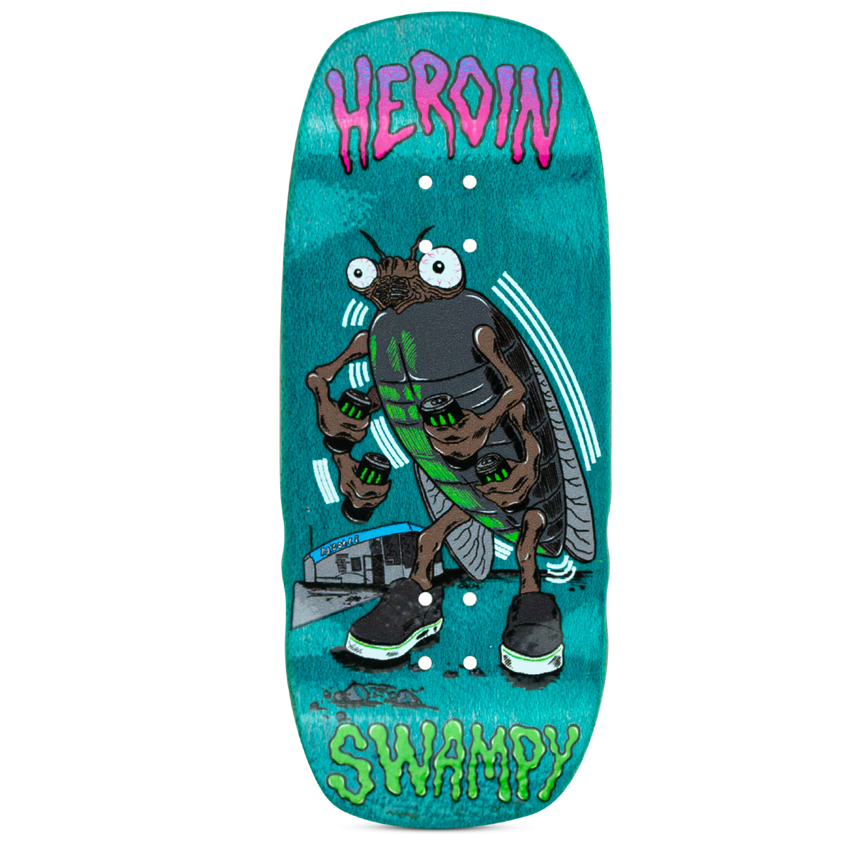 Maple Lab Fingerboard Deck - Swampy Bug