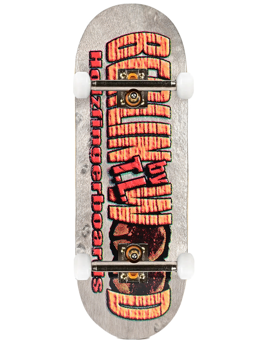 Berlinwood Fingerboard Deck - Old School BW