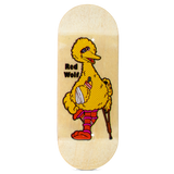 Red Wolf Fingerboard Deck - Big Bird