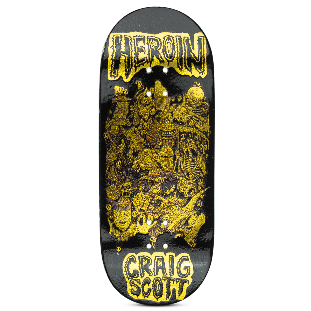 Maple Lab Fingerboard Deck - Craig Questions