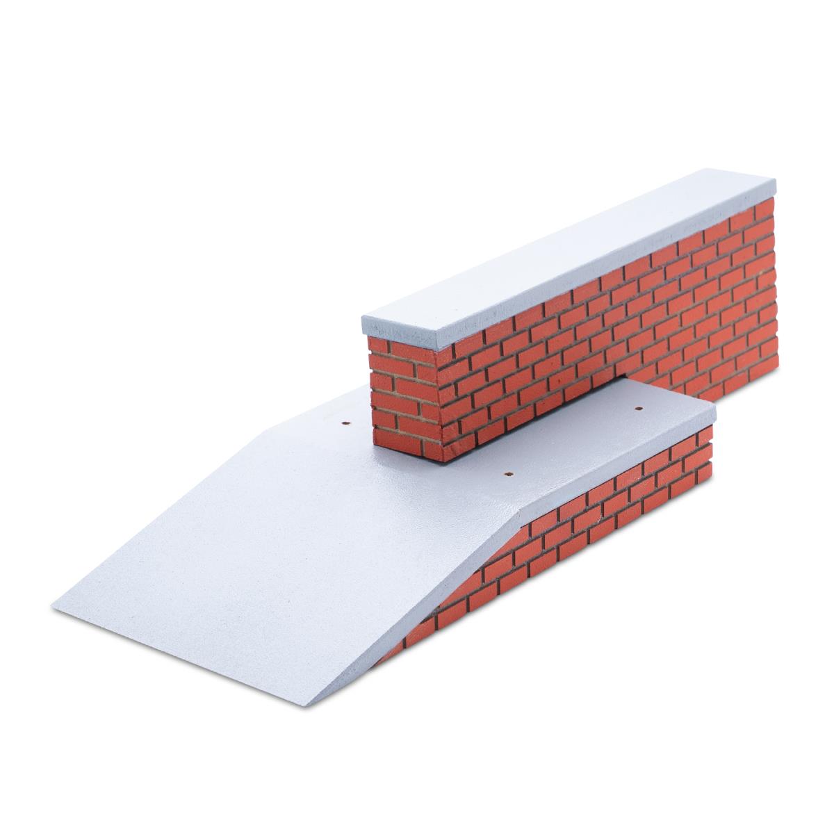 Ollie Fingerboard Ramps - Brick Spot