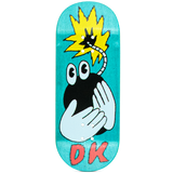 DK Real Wear Fingerboard Deck - Bomb Blue