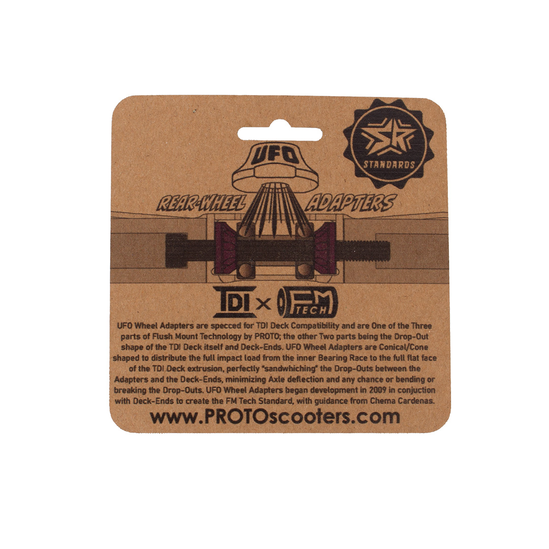 PROTO UFO Rear Wheel Adapters - 24mm