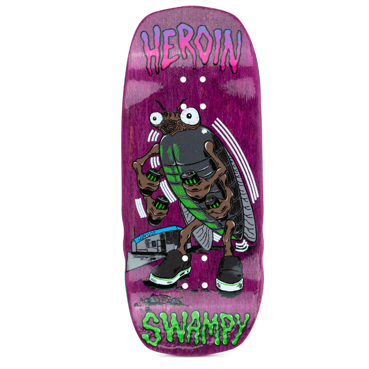 Maple Lab Fingerboard Deck - Swampy Bug