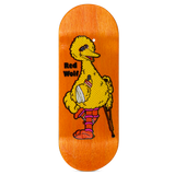 Red Wolf Fingerboard Deck - Big Bird