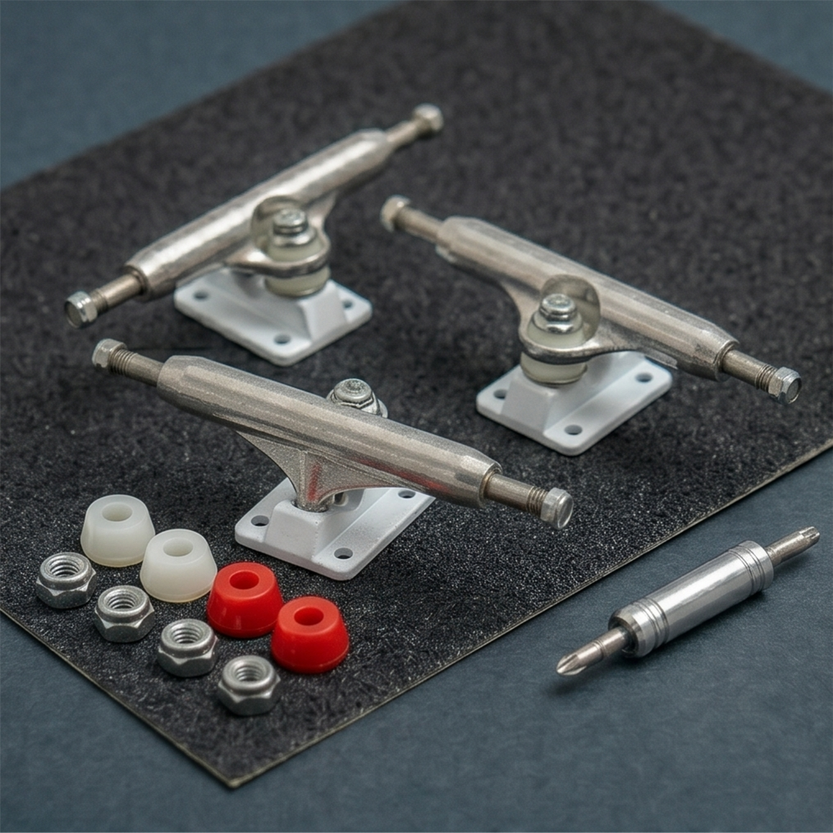 Dynamic Fingerboard Dual Bearing Trucks - 31mm