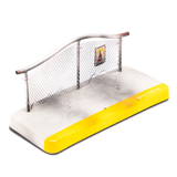 WhytMykConcrete Fingerboard Ramp - Wave Fence with Sidewalk