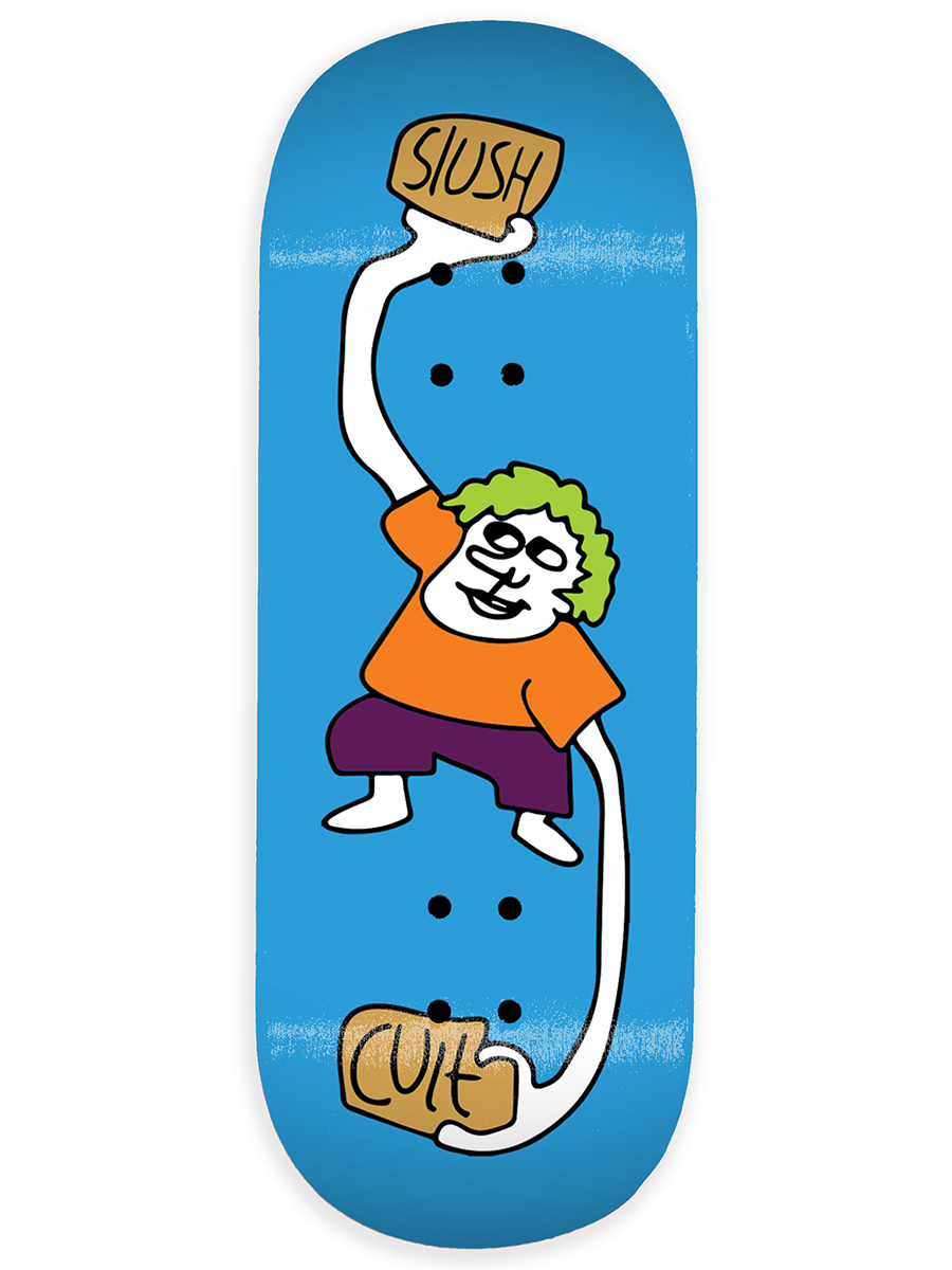Slushcult Fingerboard Deck - Helping Hand
