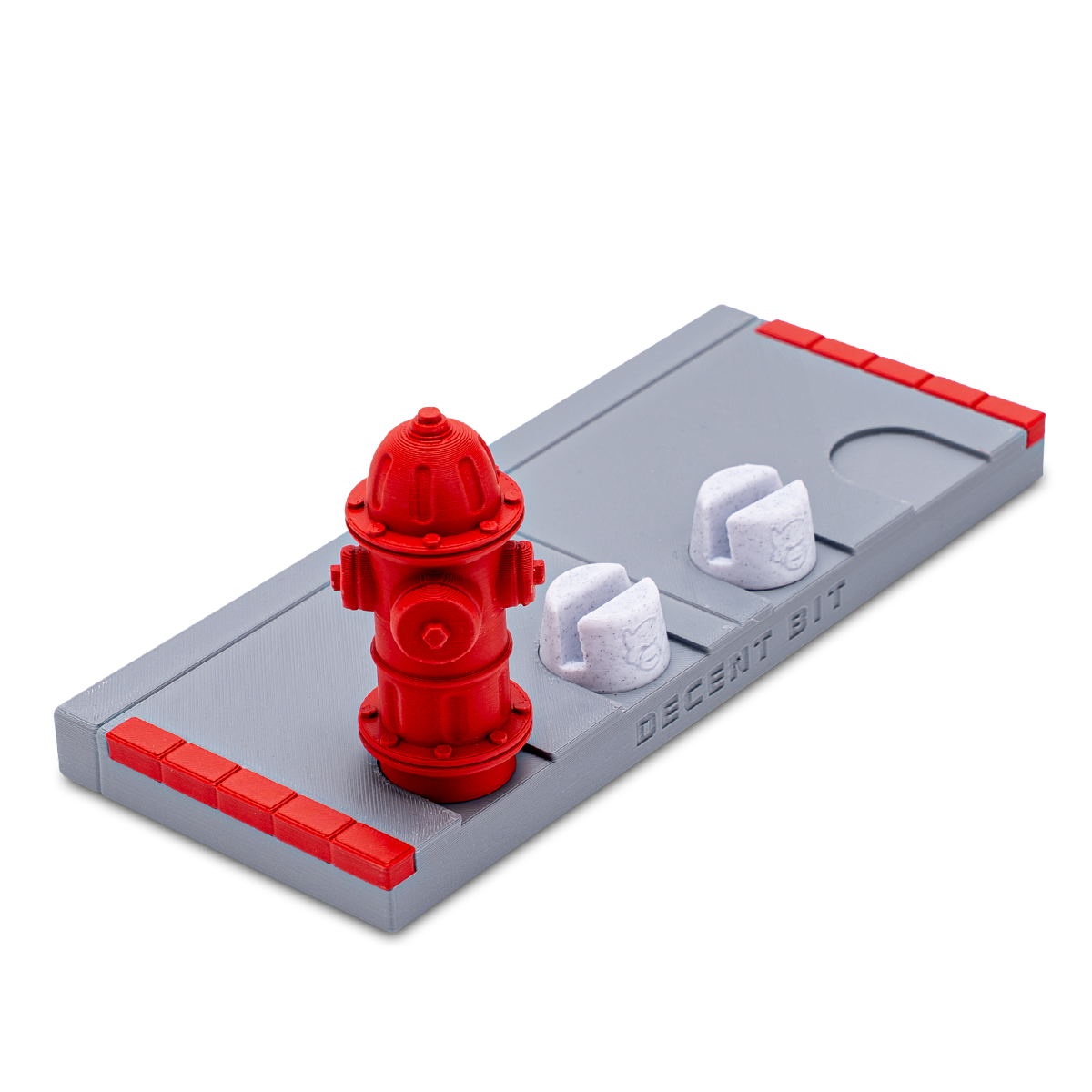 DecentBit Fingerboard Ramp - Sidewalk Stand w/Hydrant