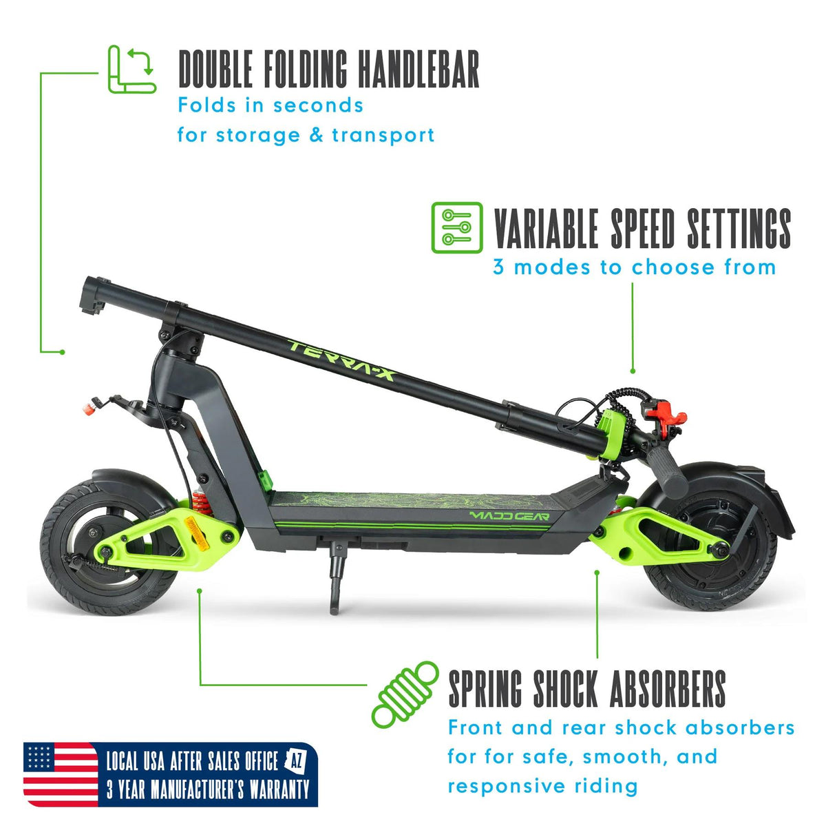 Madd Gear Terra X Electric Scooter