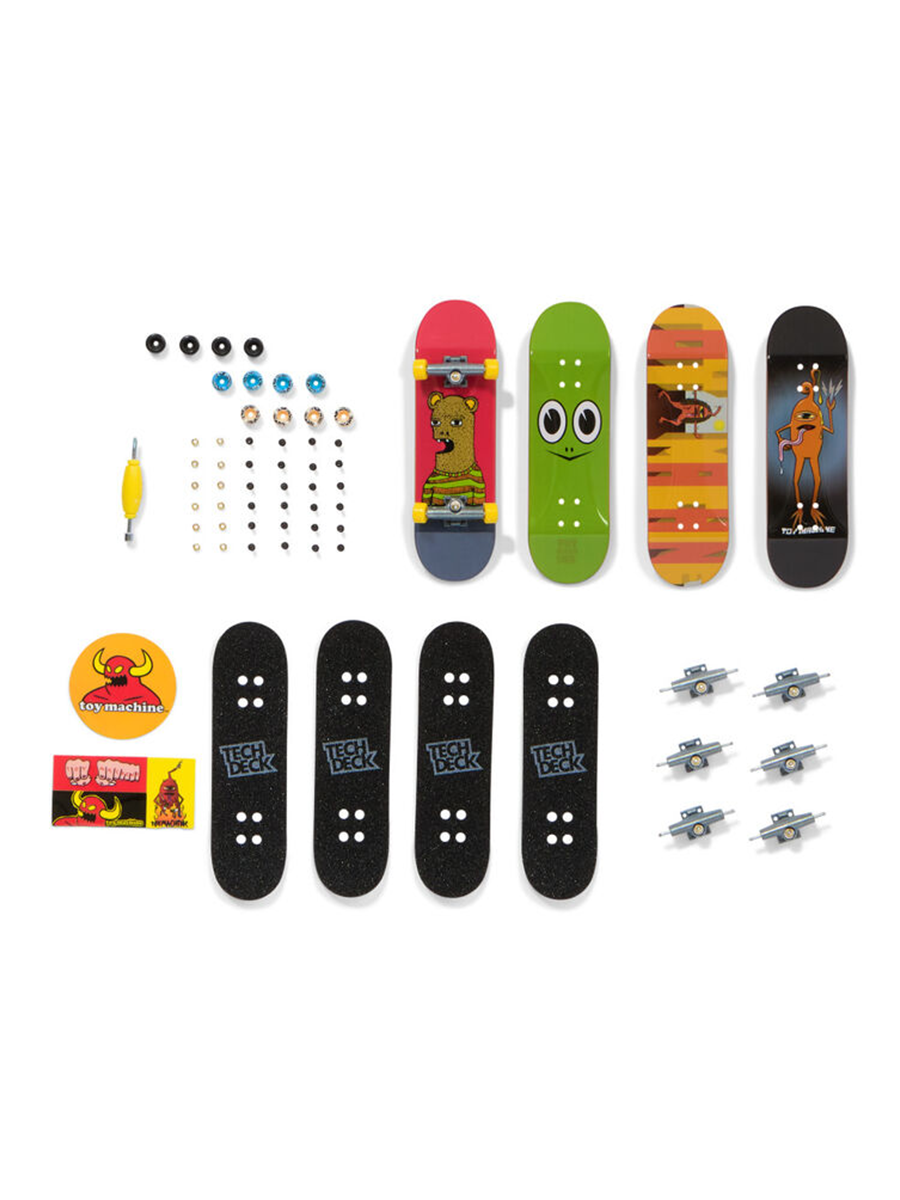 Tech Deck 4-Pack Fingerboard Complete