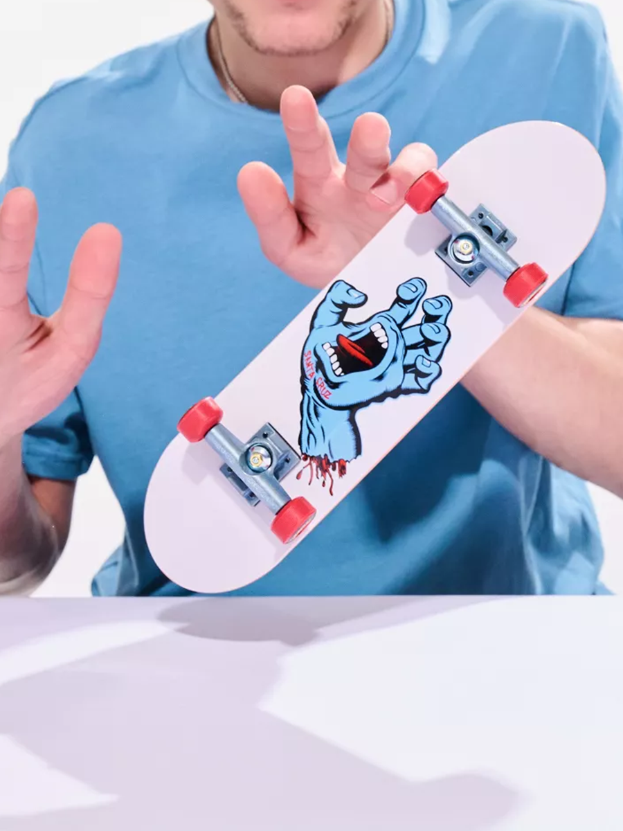 Tech Deck Handboard Complete - Santa Cruz Screaming Hand