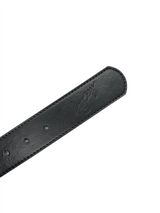 Loosey Red Checkered Stud Belt