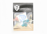 FlatFace Fingerboard G4-A Bearing Wheels - Turquoise