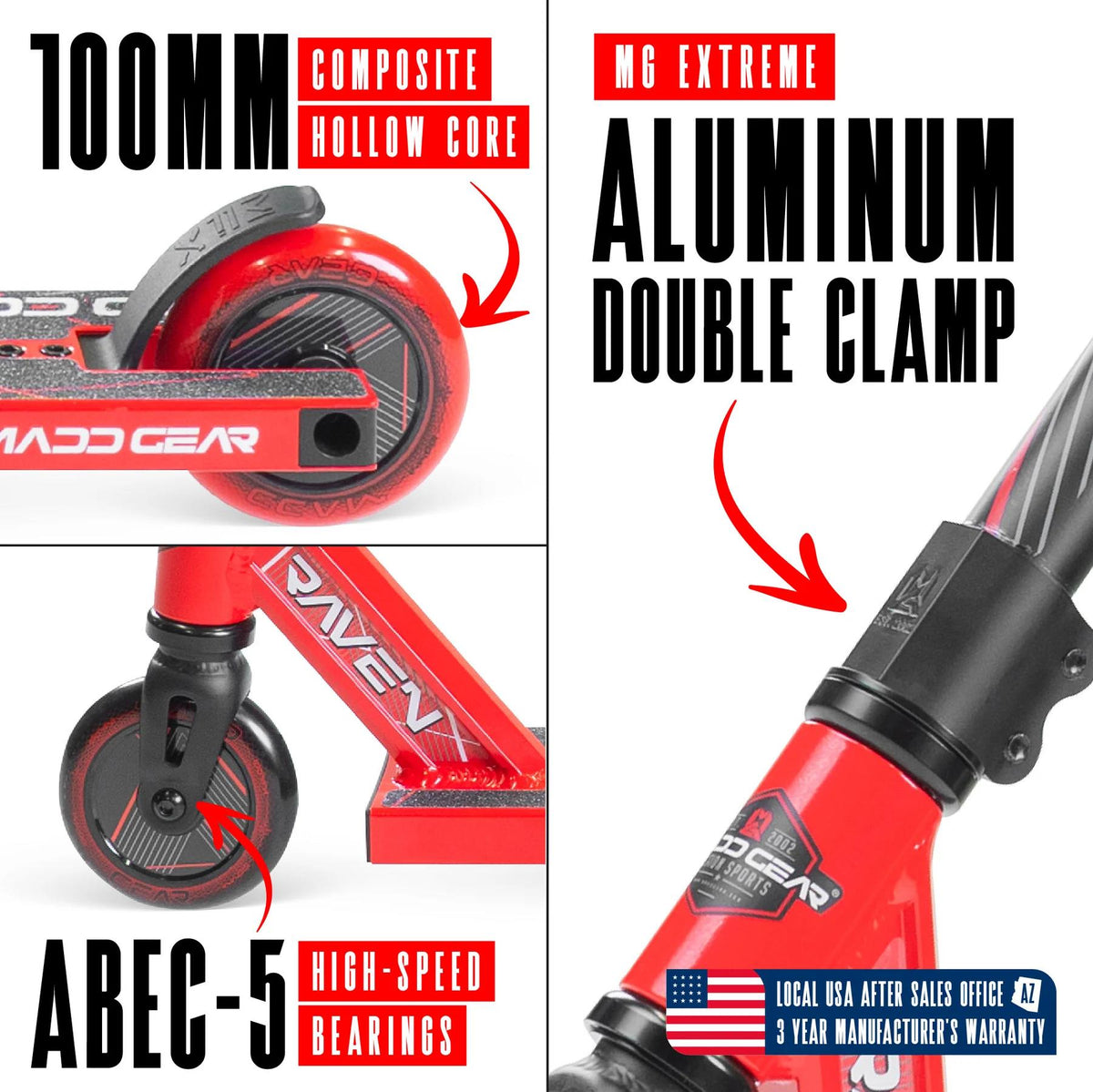 Madd Gear Pro Scooter - Raven