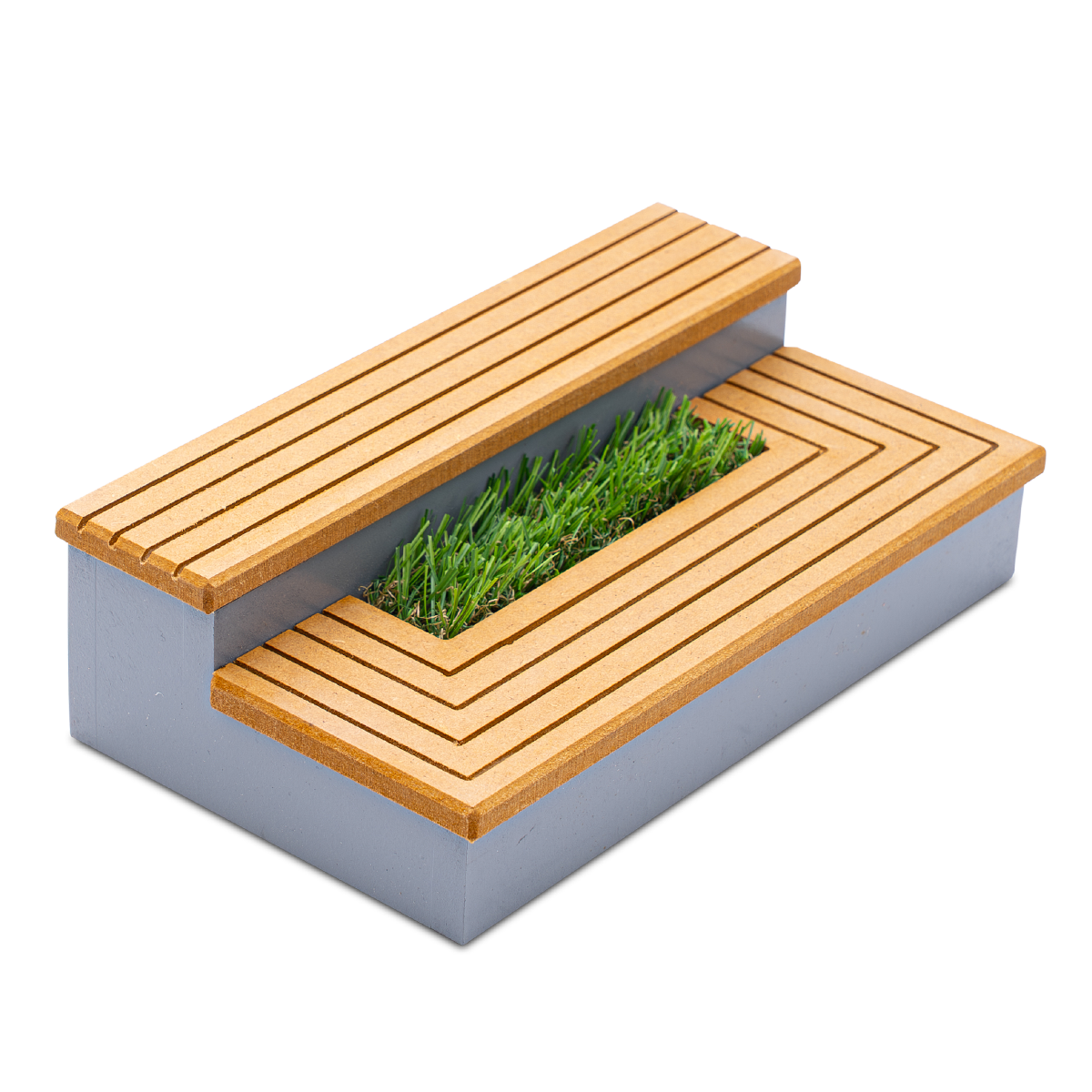 Ollie Fingerboard Ramp - 2-Step Planter