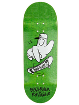 Blackriver x Raviollie Fingerboard Deck - Flipping Hand