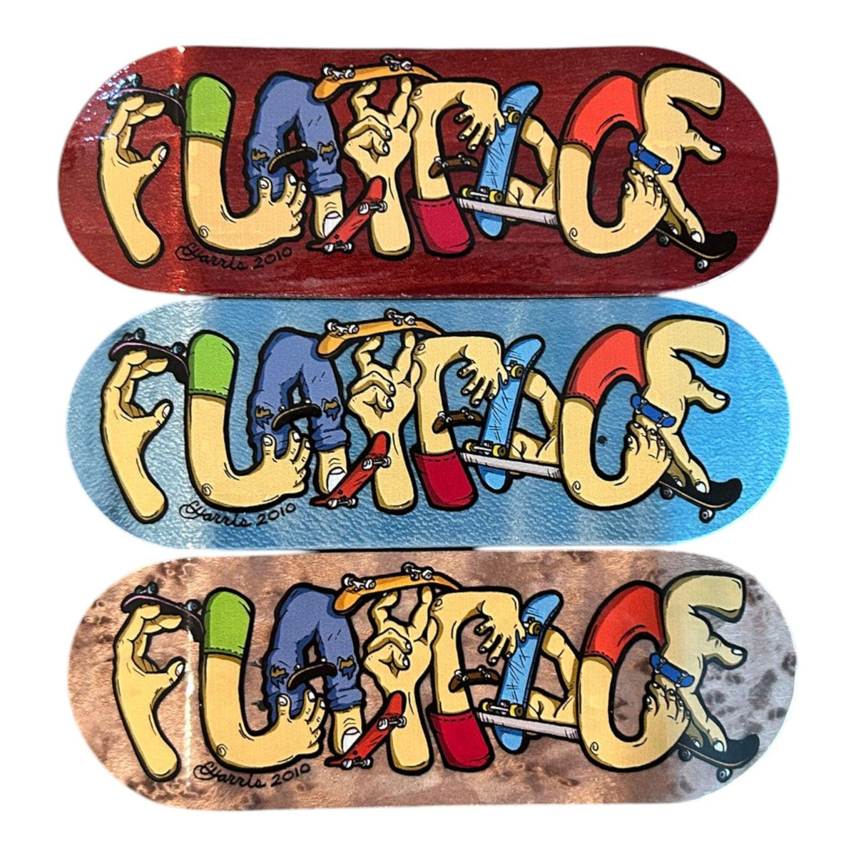 FlatFace G4 Fingerboard Deck - Hands