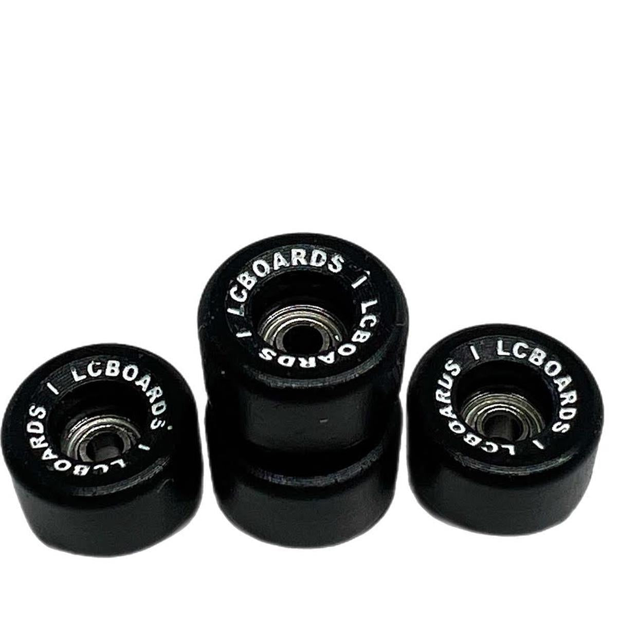 LC Boards Lettered Urethane Fingerboard Wheels - Bowl 2.0