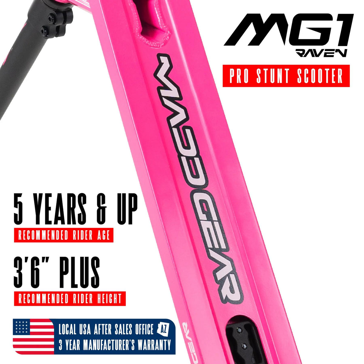 Madd Gear Pro Scooter - Raven