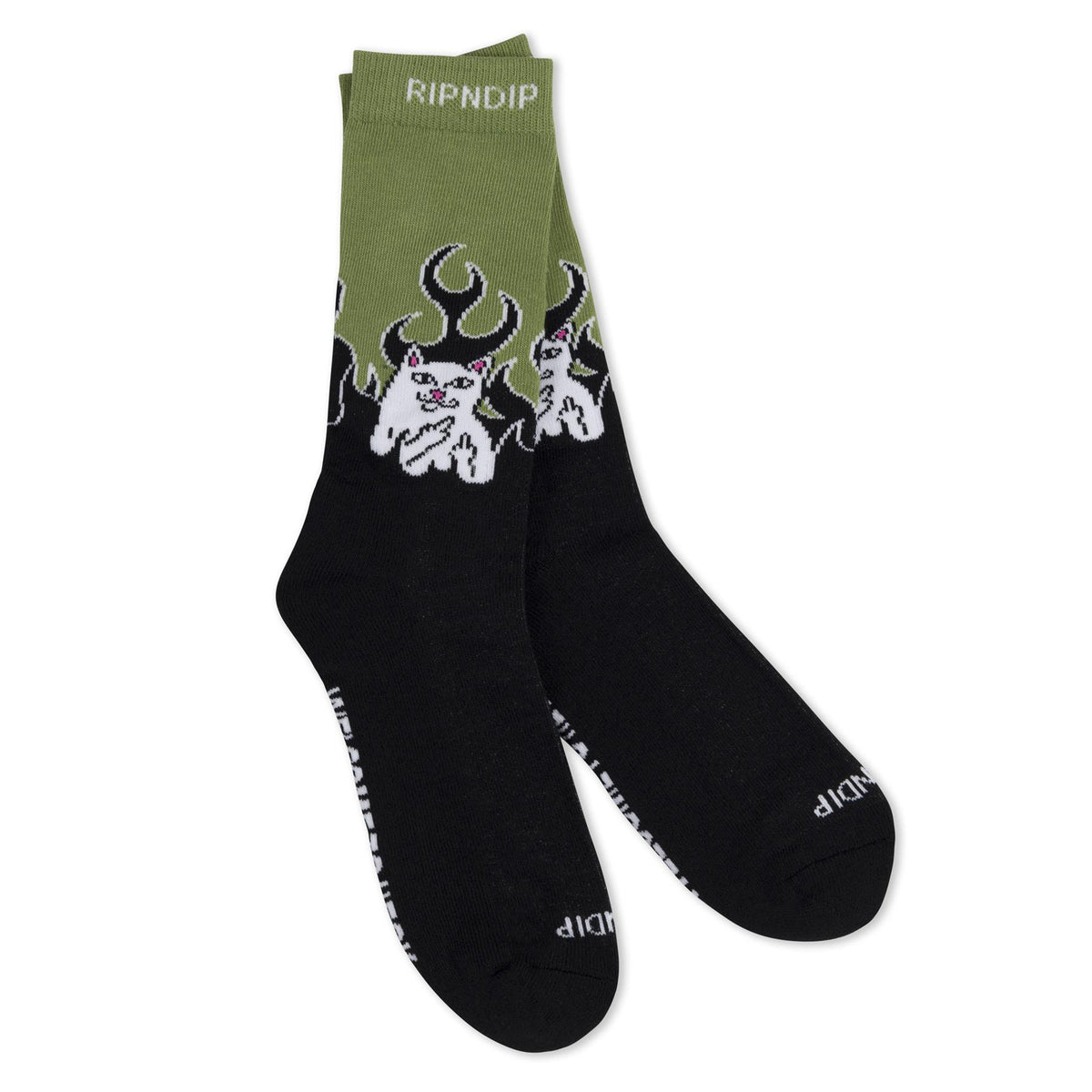 RIPNDIP Welcome to Heck Socks