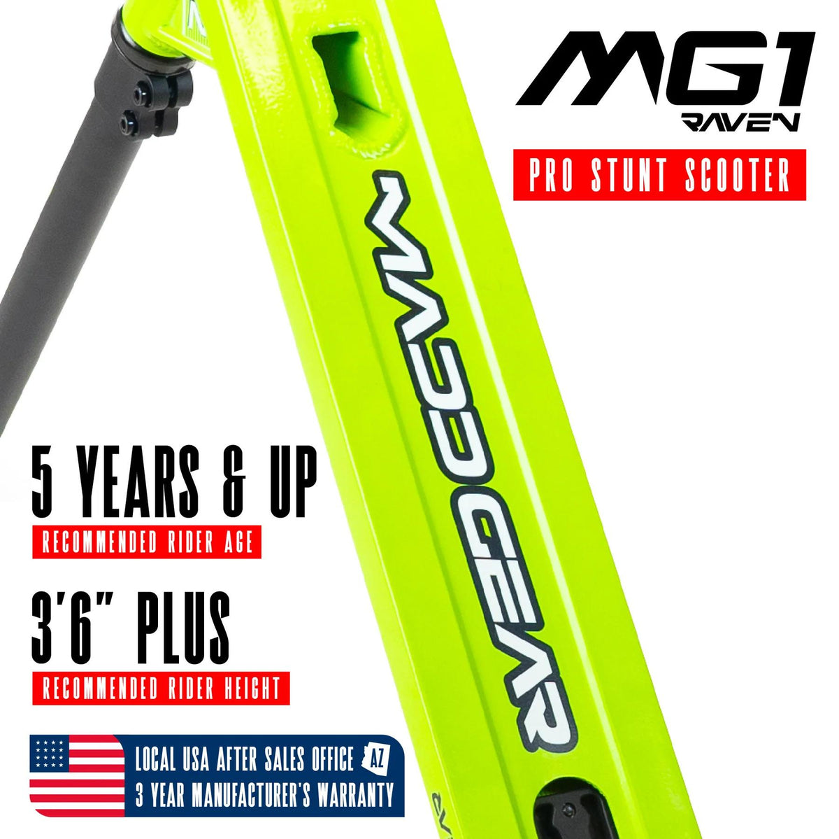 Madd Gear Pro Scooter - Raven