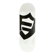 FlatFace G4 Fingerboard Deck - Black FF Logo on White