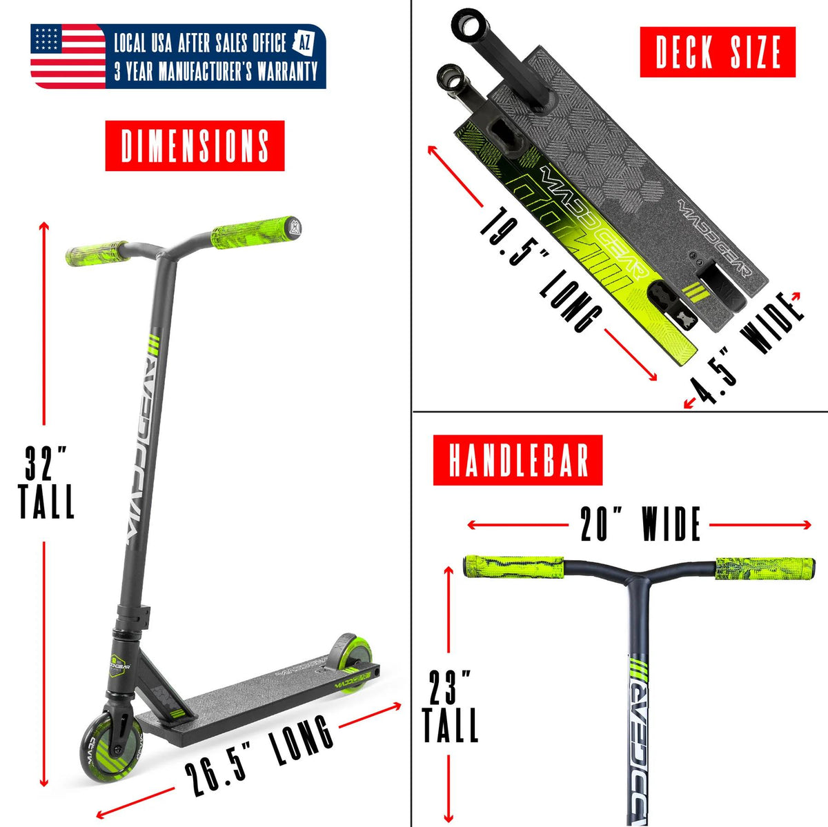 Madd Gear Pro Scooter - MG3 Zen