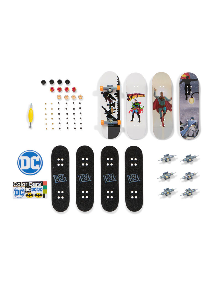 Tech Deck 4-Pack Fingerboard Complete