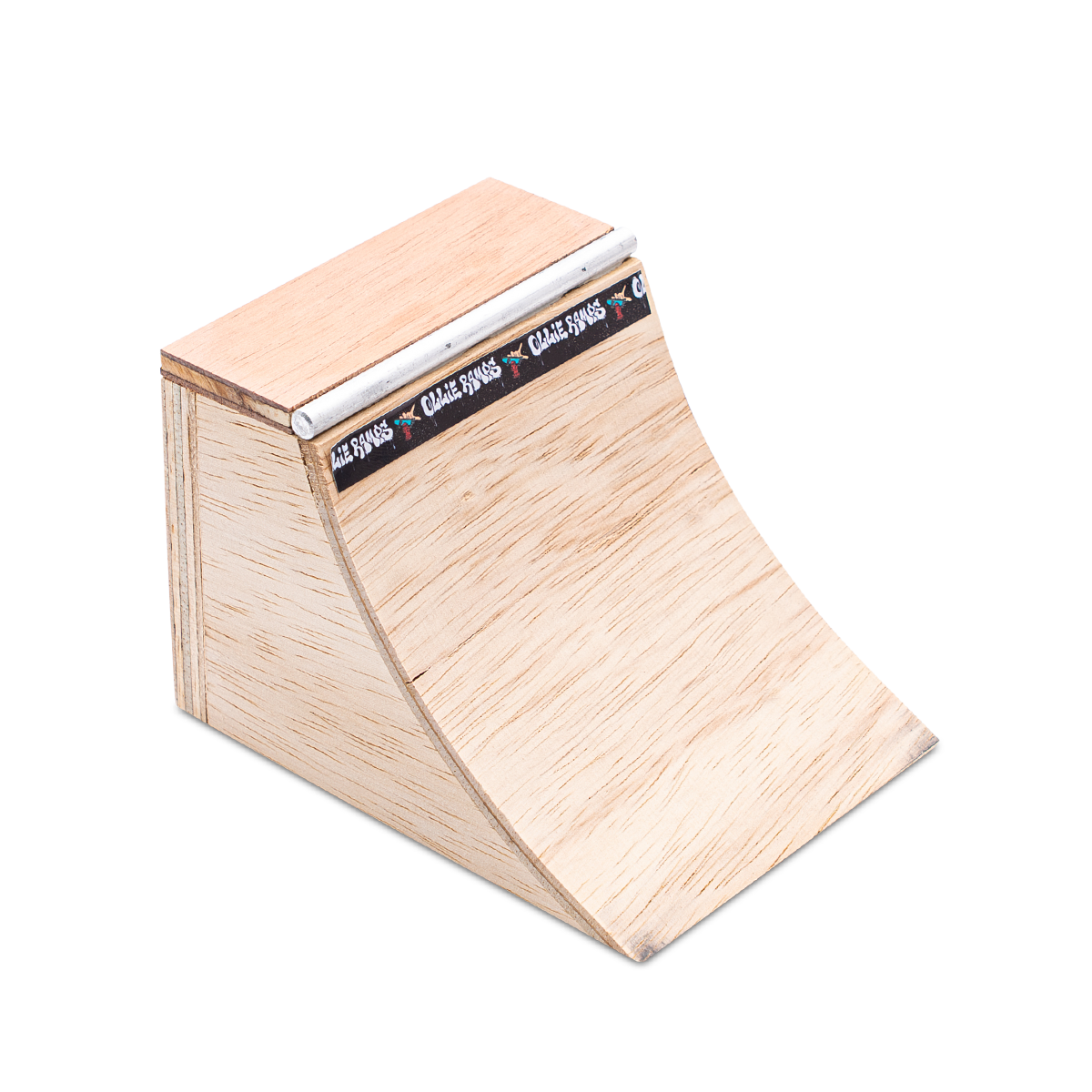 Ollie Fingerboard Ramp - Pocket Quarter