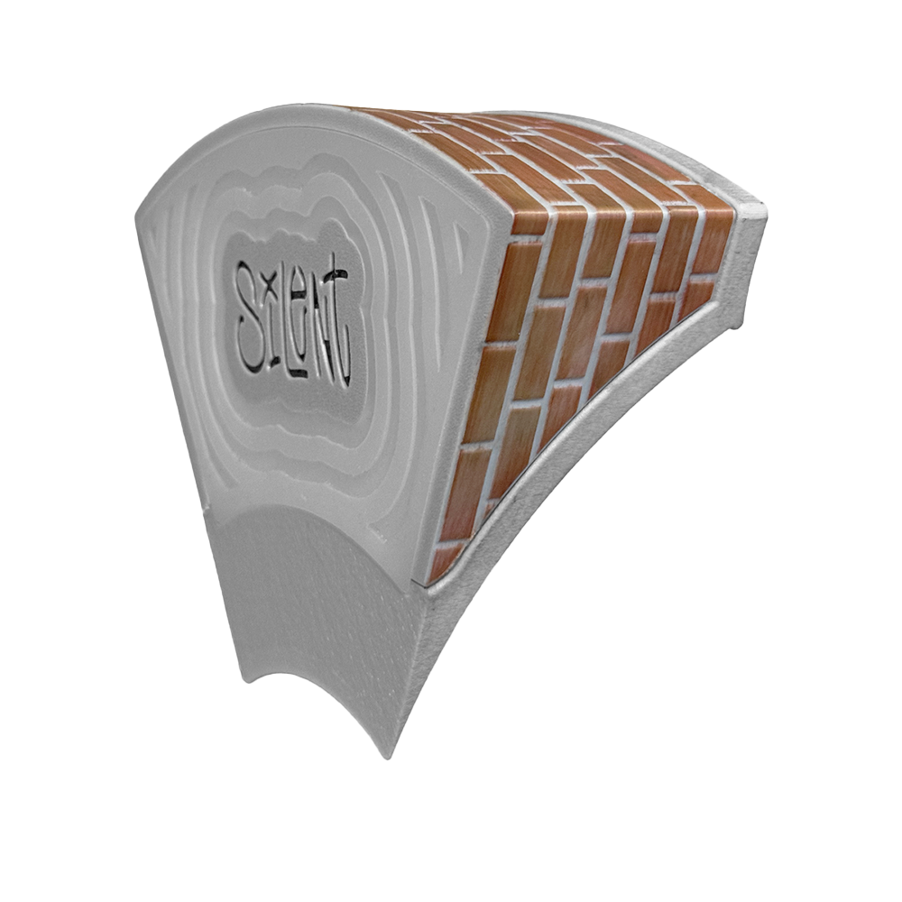 Silent Obstacles Fingerboard Ramp - Silent Bowl 60°