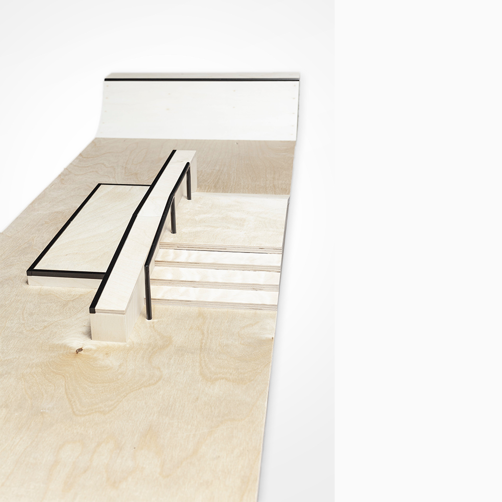 Tiny Ramp Co Mini Fingerboard Park - Foundation Plaza
